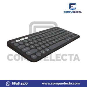 TECLADO BLUETOOTH LOGITECH  PEBBLE 2 K380s NEGRO